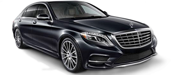 Black 2015 Mercedes Benz s550 on display