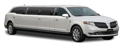 White Lincoln MKT Stretch limousine