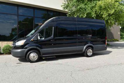 Exterior view of wheelchair accessible van